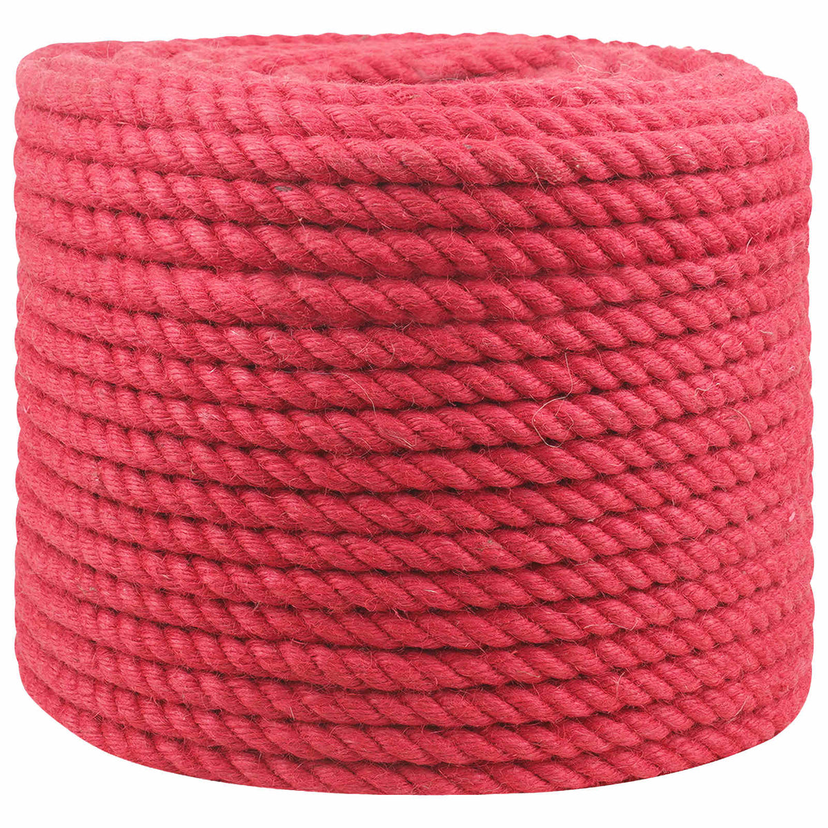 Uže od jute 10 mm Crvena 100% Juta Tossa