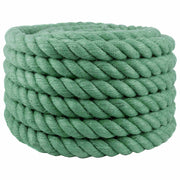 Uže od jute 50 mm Zelena 100% Juta Tossa