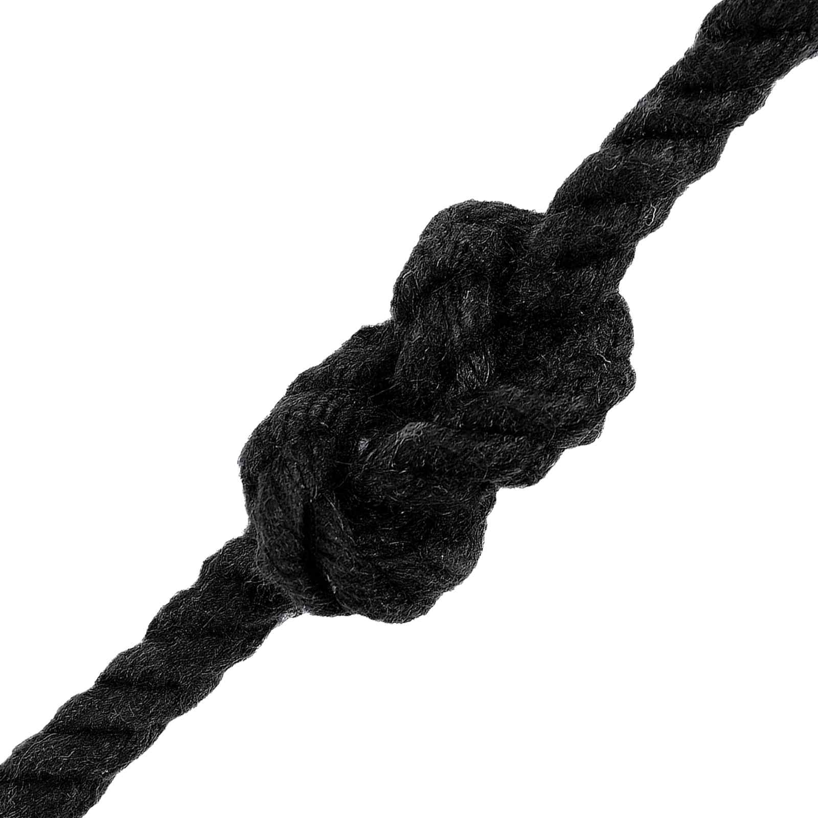 Konop Crna 0,4 x 0,4 x 50000 cm Pamuk