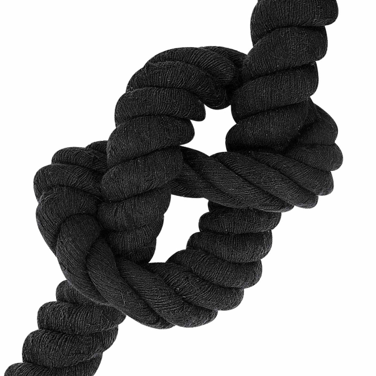 Konop Crna 6 x 6 x 1000 cm Pamuk