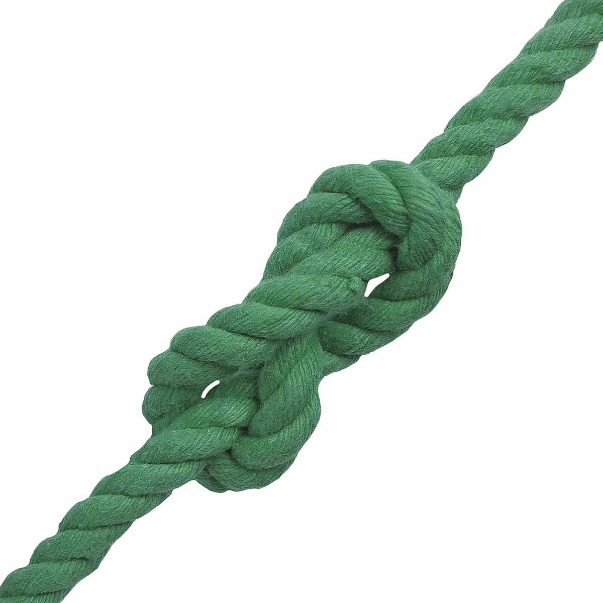 Pamučno uže 10 mm 25 m Zelena 100% Pamuk
