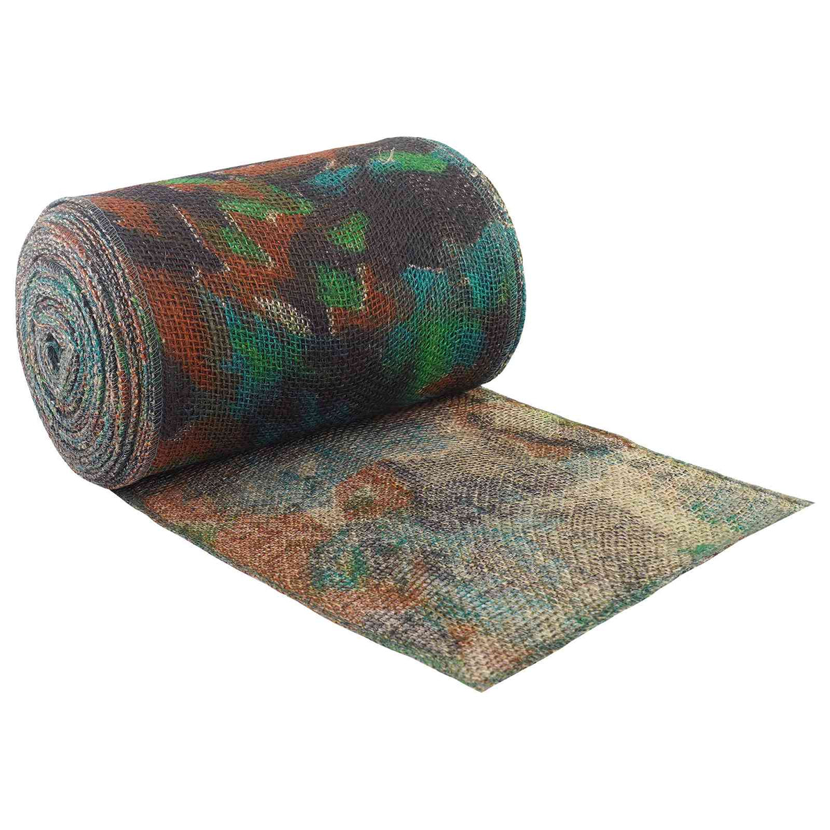 Jutena rola 25 x 2500 cm Maskirna