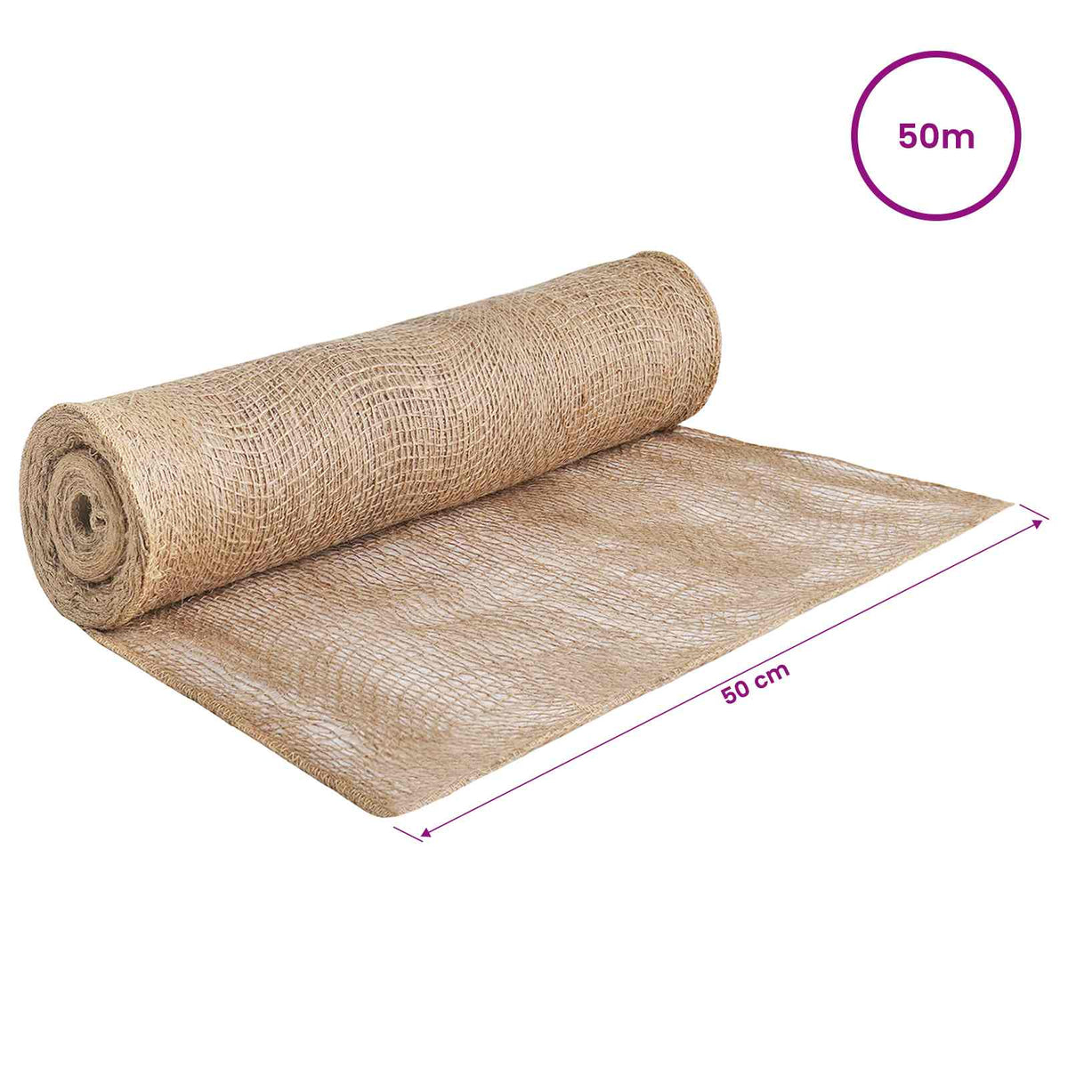 Jutena rola 50 x 5000 cm