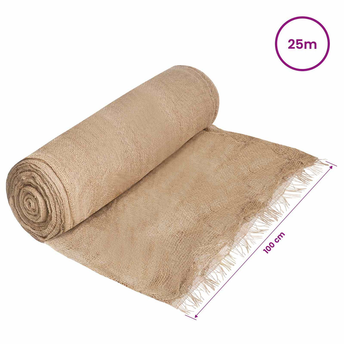 Jutena rola 200 x 2500 cm