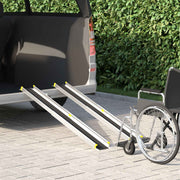 Rampu za invalidska kolica 270 kg 2 pcs Crna 152 x 19 x 5,5 cm