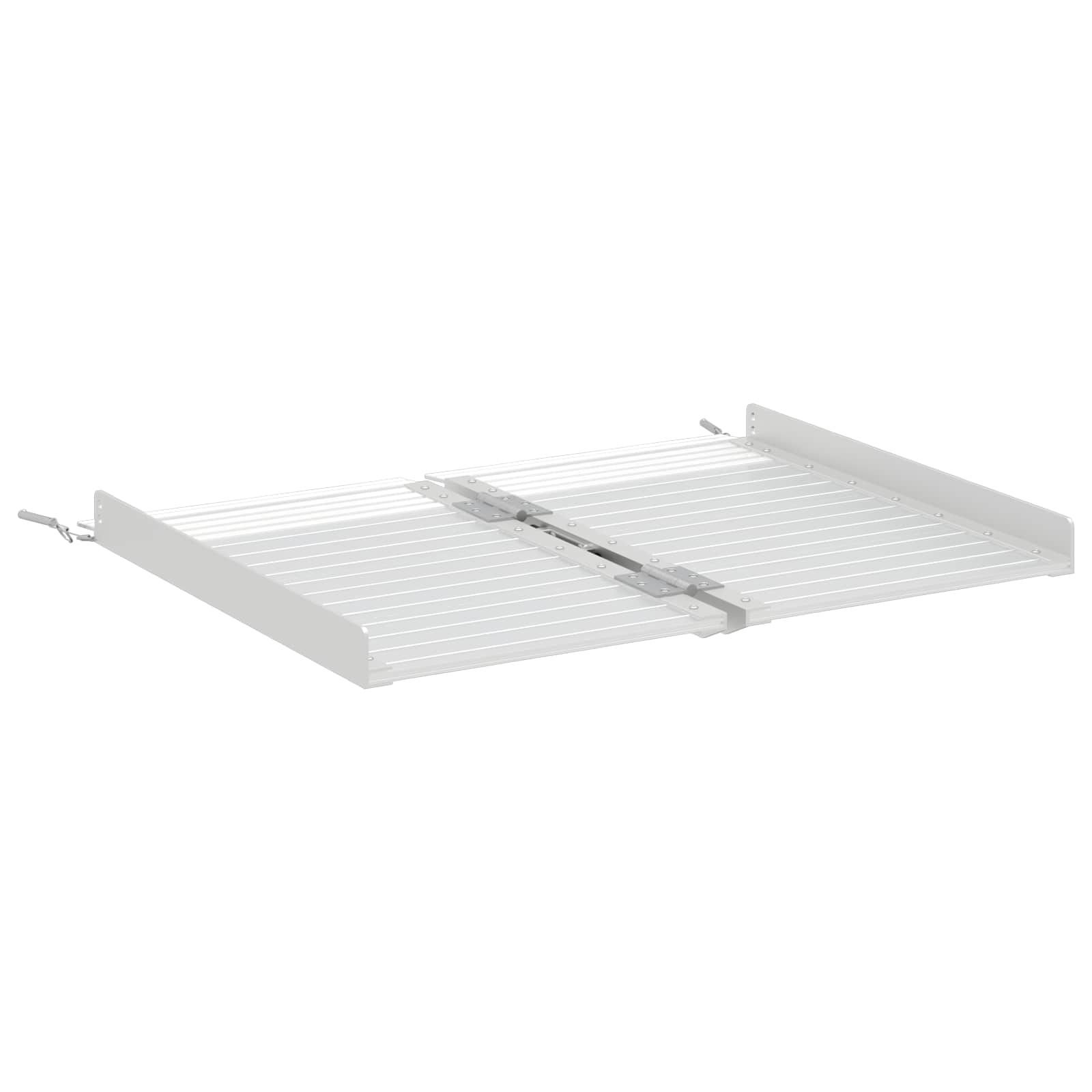 Rampu za Kolica 270 kg Srebrno 62 x 73 x 5 cm Aluminij