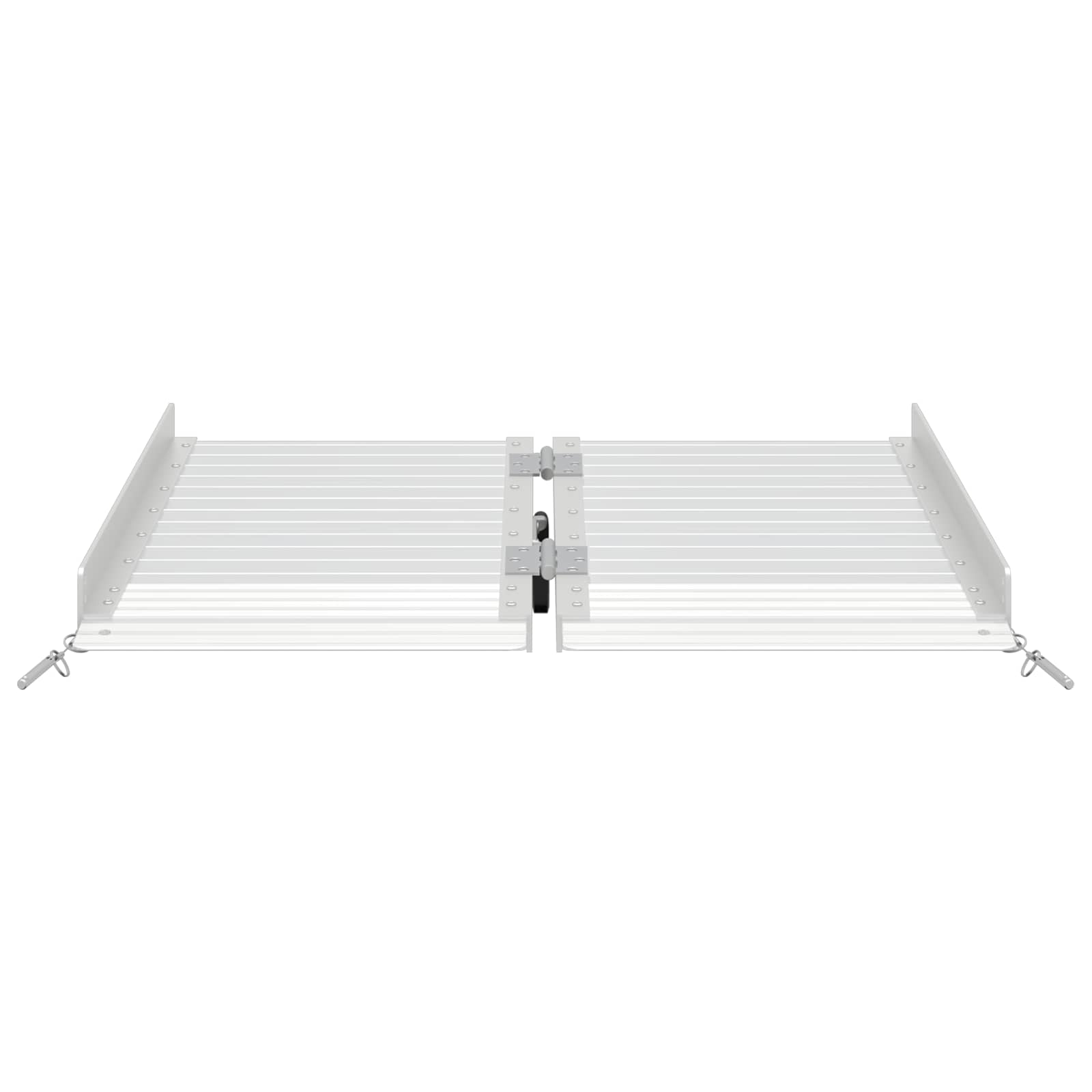 Rampu za Kolica 270 kg Srebrno 62 x 73 x 5 cm Aluminij