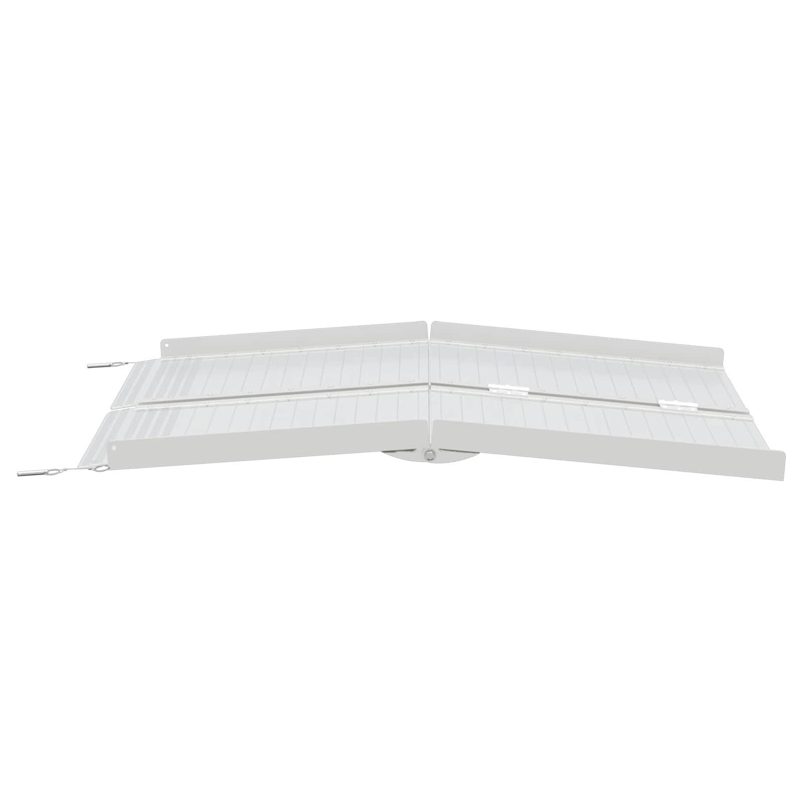 Rampu za Kolica 270 kg Srebrno 270 kg Aluminij