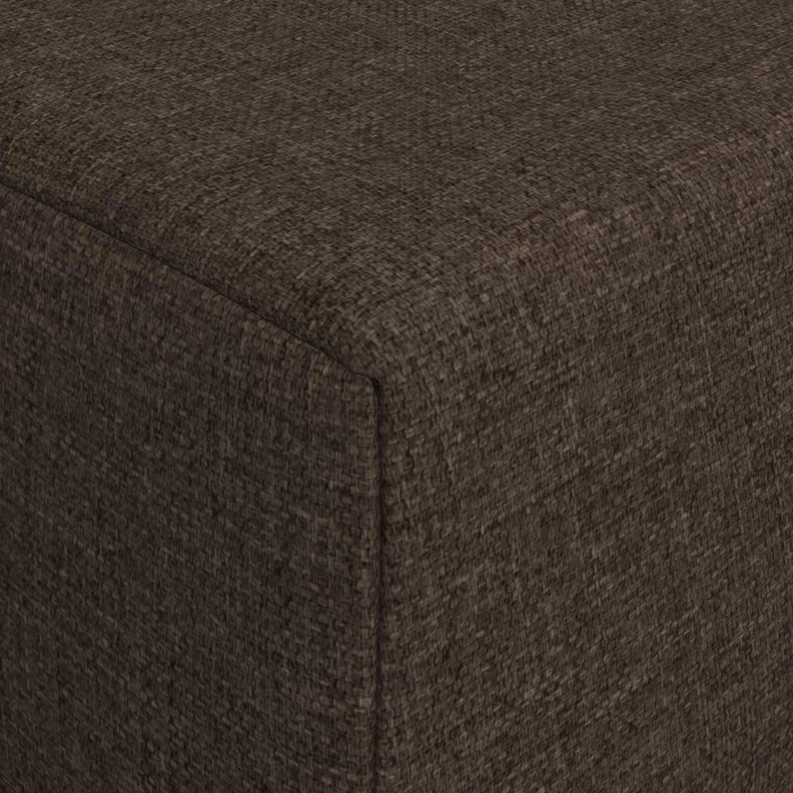 Sofa na razvlačenje Sivosmeđa 200 x 70 x 15 cm Tkanina