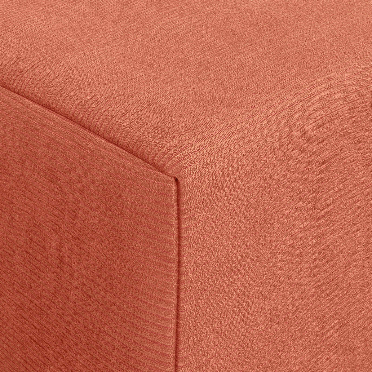 Sofa na razvlačenje Crvena narančasta 200 x 70 x 15 cm