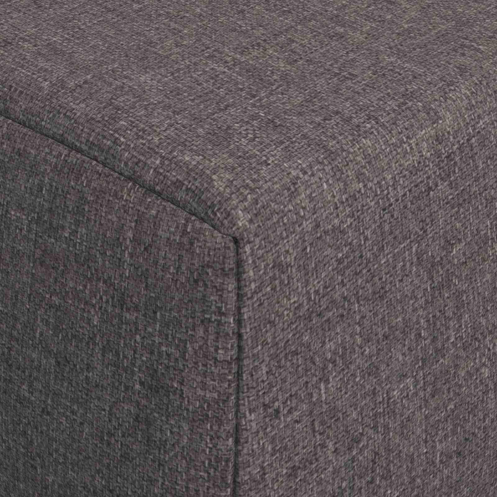 Sofa na razvlačenje Svjetlosiva 200 x 70 x 10 cm Tkanina