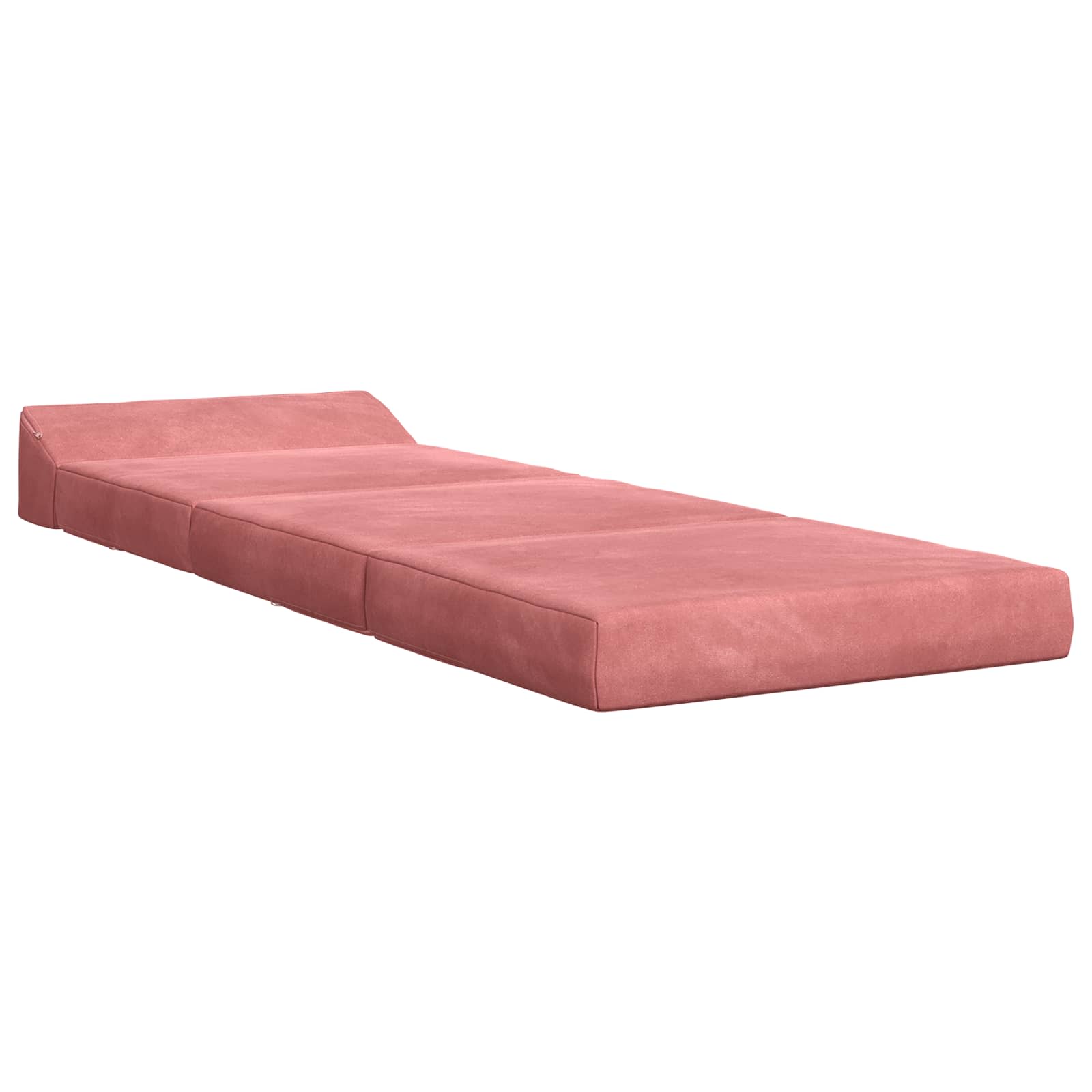 Sofa na razvlačenje Ružičasta 200 x 70 x 10 cm Baršun
