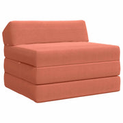 Sofa na razvlačenje Crvena narančasta 200 x 70 x 10 cm