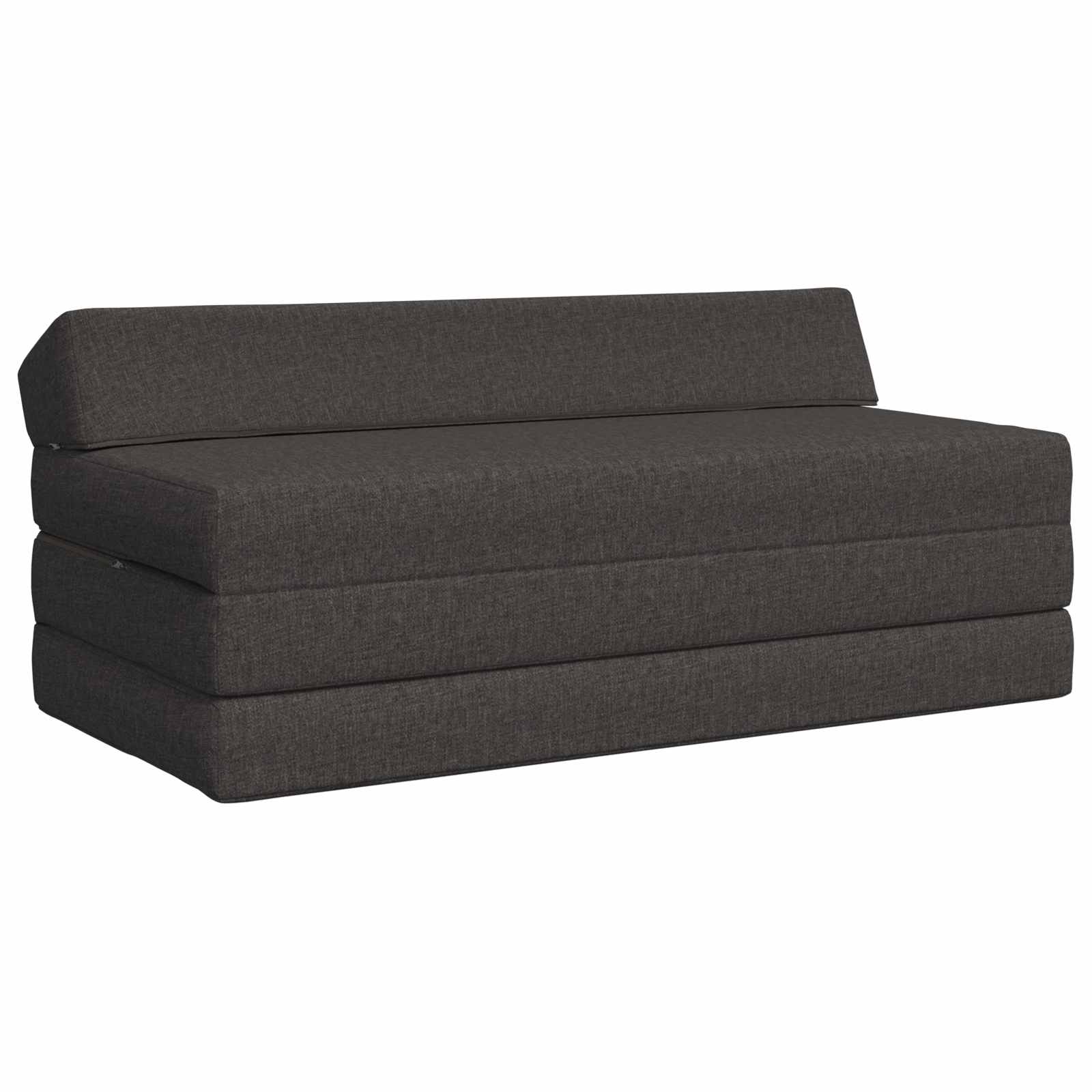 Sofa na razvlačenje Tamnosiva 120 x 60 x 49 cm Tkanina