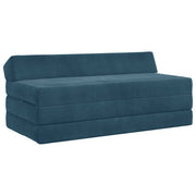 Sofa na razvlačenje Plava 120 x 60 x 49 cm Tkanina