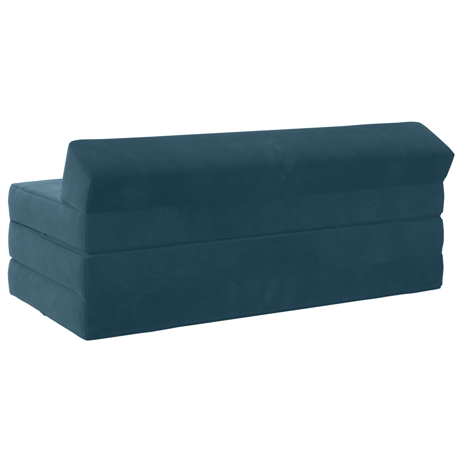 Sofa na razvlačenje Plava 120 x 60 x 49 cm Tkanina