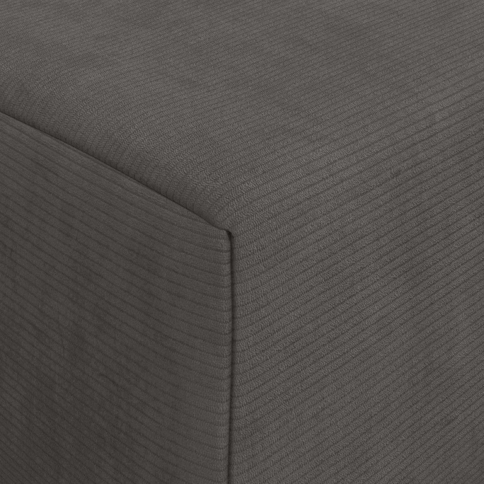Sofa na razvlačenje Tamnosiva 120 x 60 x 49 cm Tkanina
