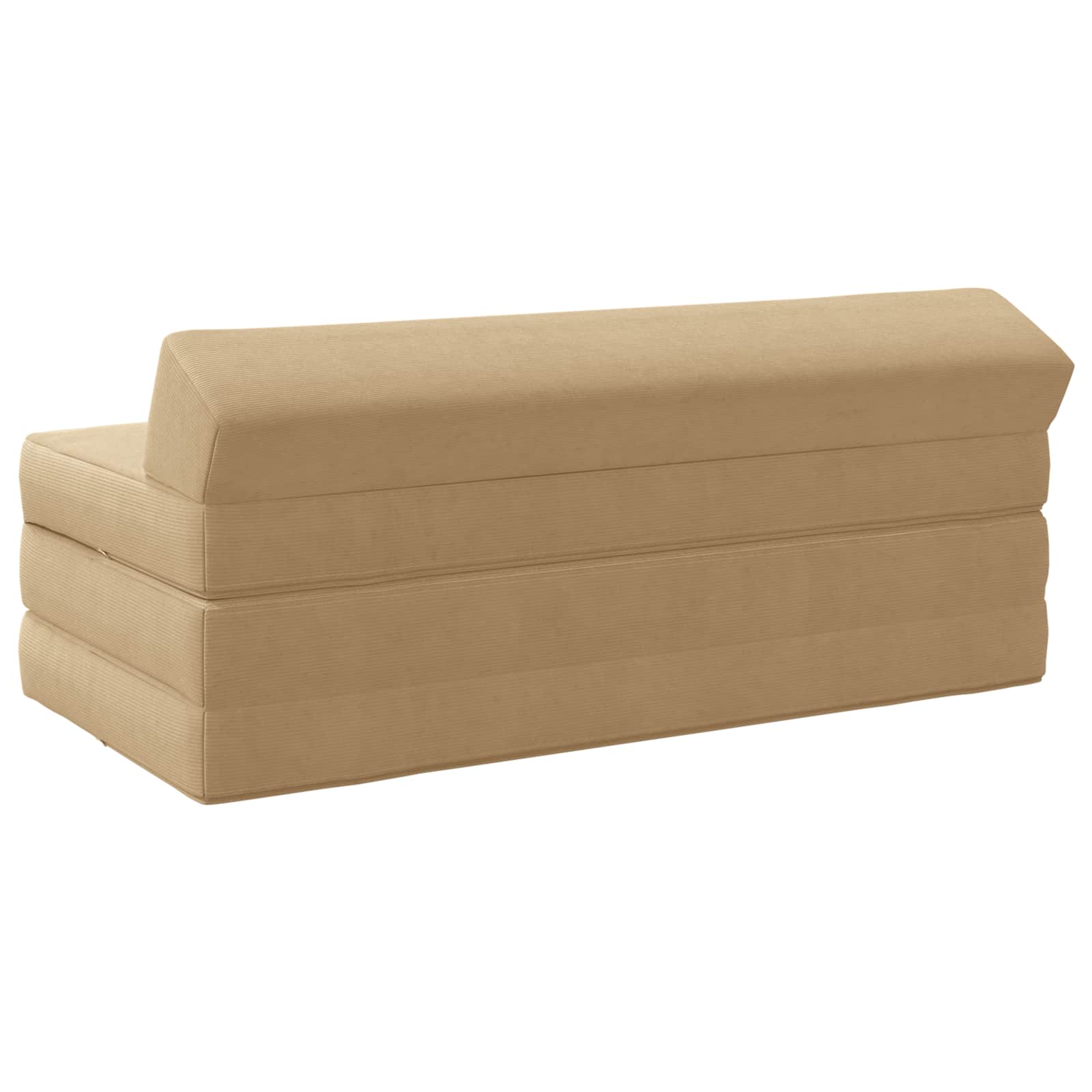 Sofa na razvlačenje Zelena Siva 120 x 60 x 49 cm Tkanina