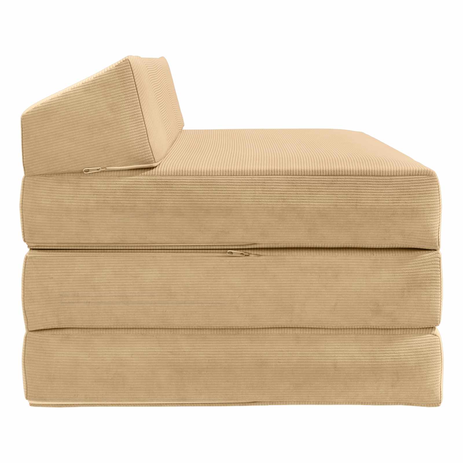 Sofa na razvlačenje Zelena Siva 120 x 60 x 49 cm Tkanina