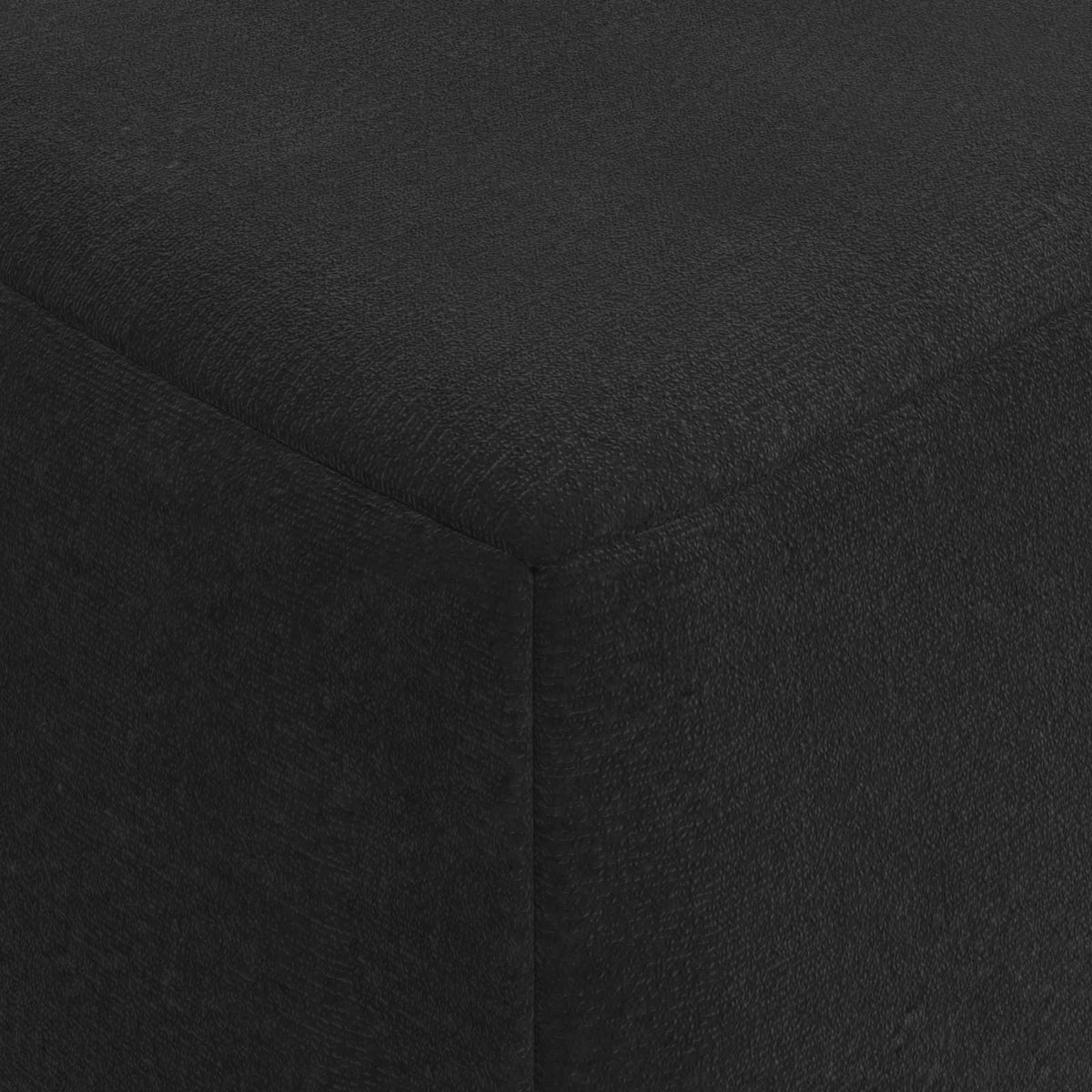 Sofa na razvlačenje Crna 60 x 70 x 41 cm Tkanina