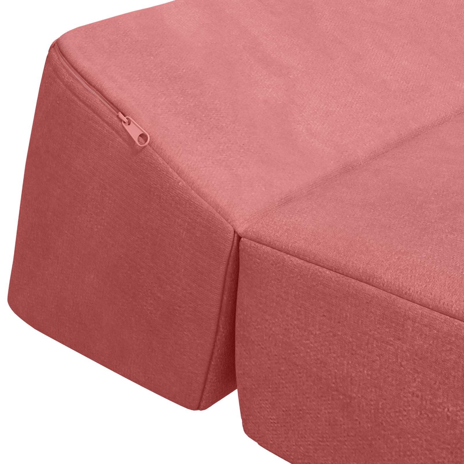 Sofa na razvlačenje Ružičasta 60 x 70 x 41 cm Tkanina
