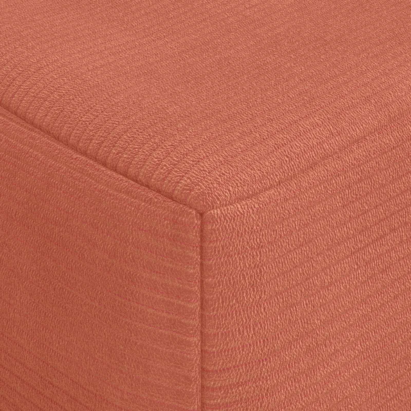 Sofa na razvlačenje Crvena narančasta 60 x 70 x 41 cm Tkanina