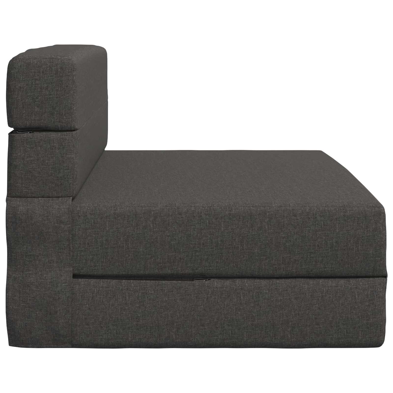 Sofa na razvlačenje Tamnosiva 70 x 72 x 60 cm Tkanina