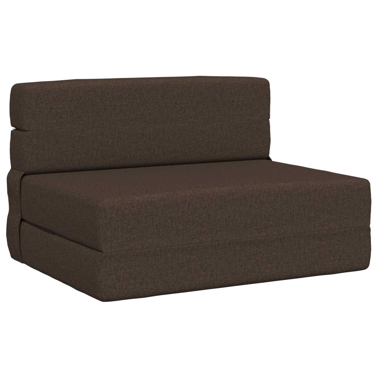 Sofa na razvlačenje Sivosmeđa 70 x 72 x 60 cm Tkanina