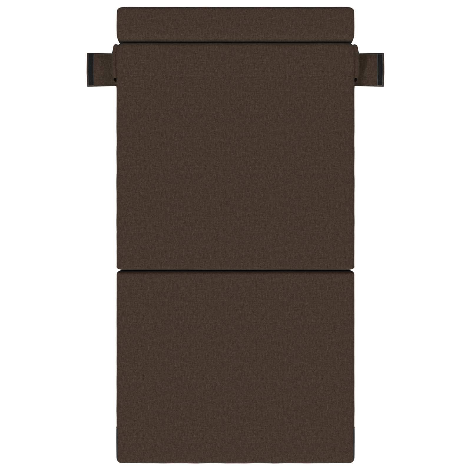 Sofa na razvlačenje Sivosmeđa 70 x 72 x 60 cm Tkanina