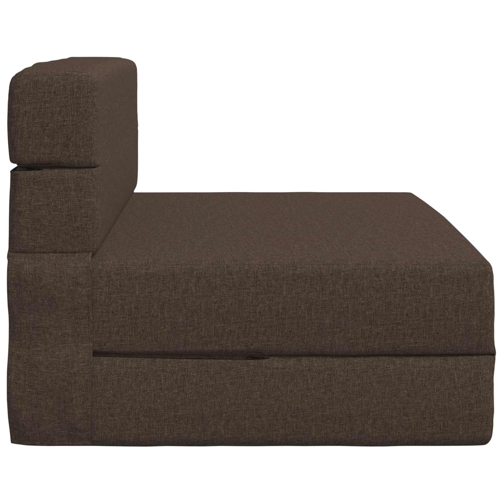Sofa na razvlačenje Sivosmeđa 70 x 72 x 60 cm Tkanina