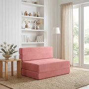 Sofa na razvlačenje Ružičasta 70 x 72 x 60 cm Tkanina