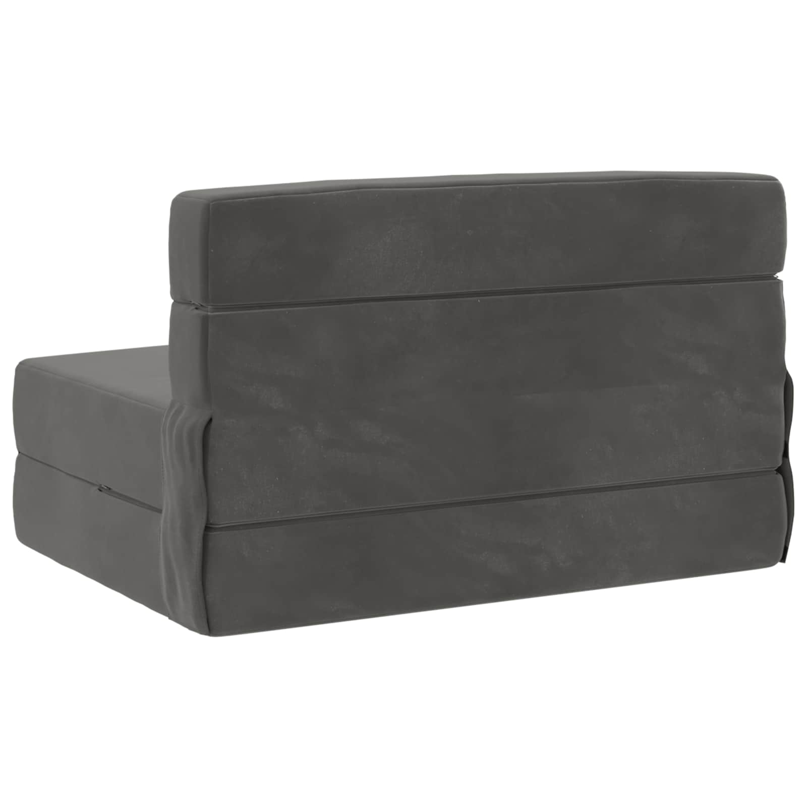 Sofa na razvlačenje Tamnosiva 70 x 80 x 60 cm Tkanina