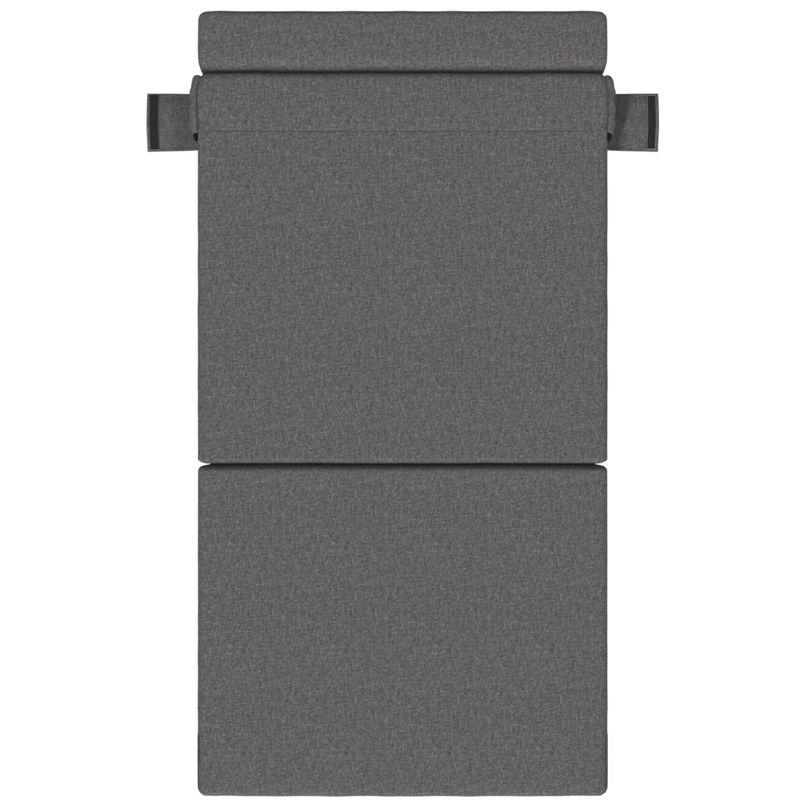 Preklopni madrac za sofu Svjetlosiva 100 x 80 x 60 cm Tkanina