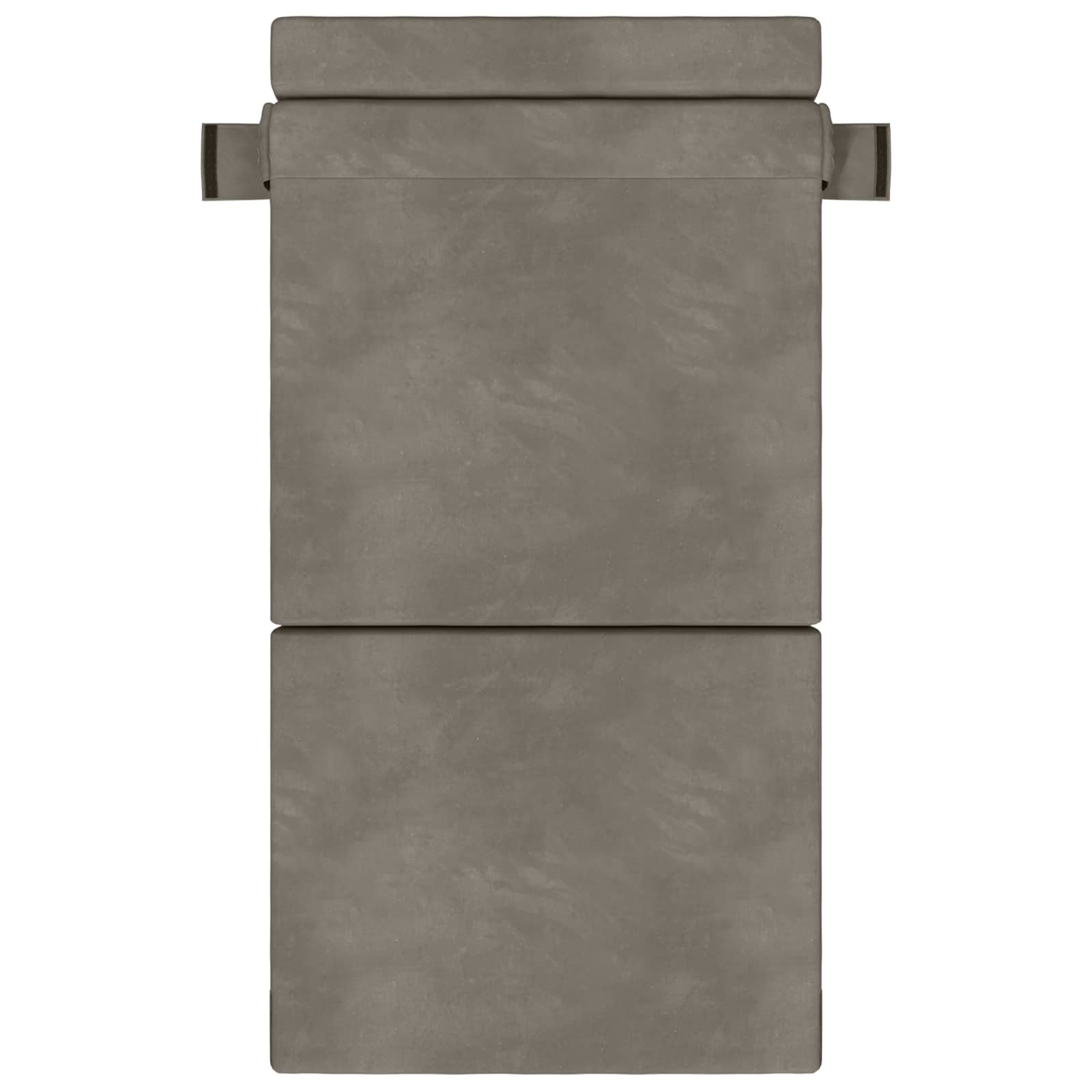 Preklopni madrac za sofu Svjetlosiva 100 x 80 x 60 cm Tkanina