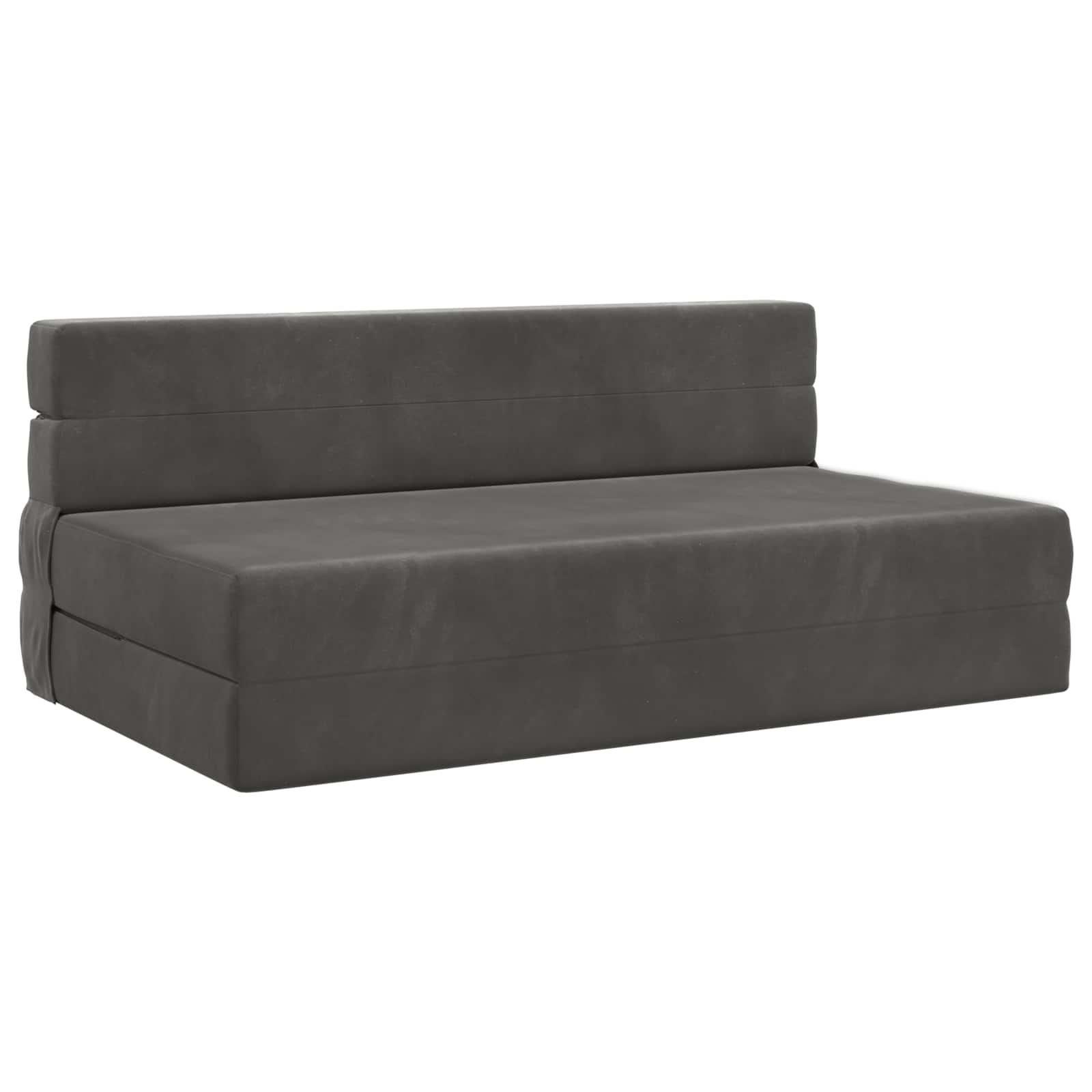 Sofa na razvlačenje Tamnosiva 152 x 86,5 x 60 cm Tkanina
