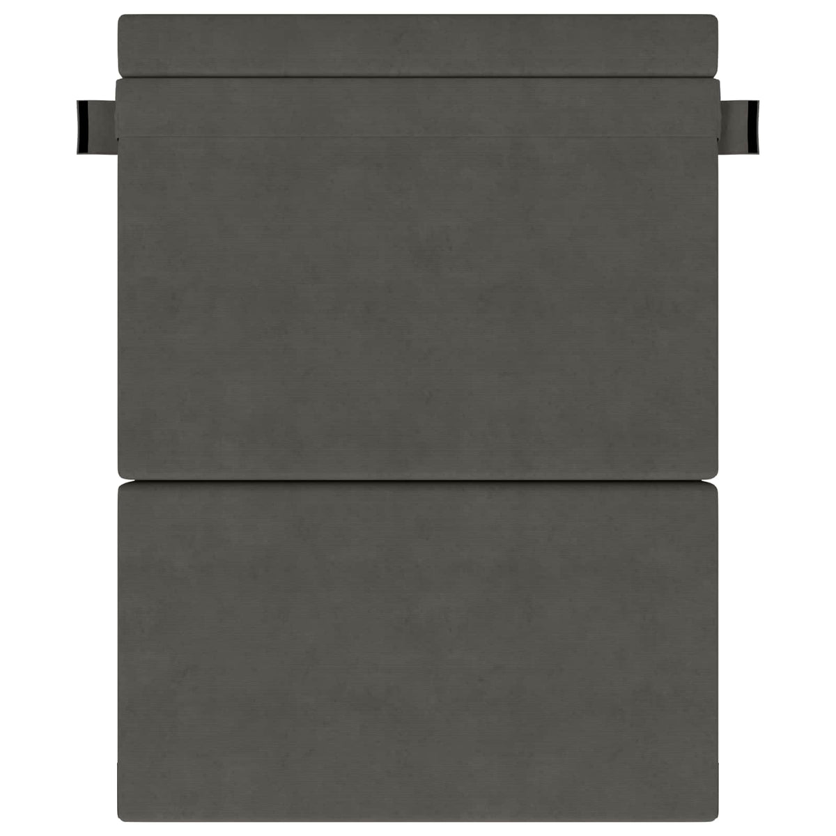 Sofa na razvlačenje Tamnosiva 152 x 86,5 x 60 cm Tkanina