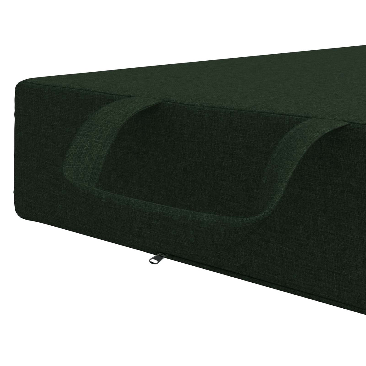 Sofa na razvlačenje 75 x 63 x 45 cm Tamnozelena