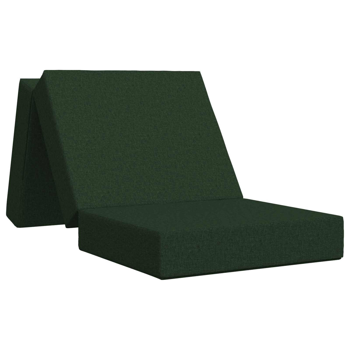 Sofa na razvlačenje 75 x 63 x 45 cm Tamnozelena