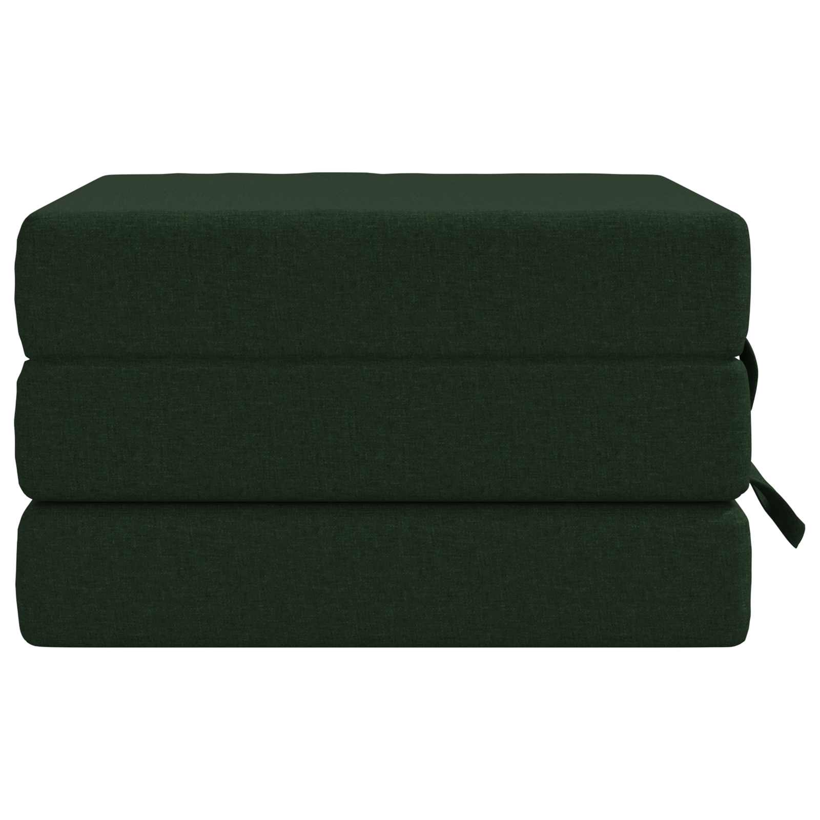 Sofa na razvlačenje 75 x 63 x 45 cm Tamnozelena