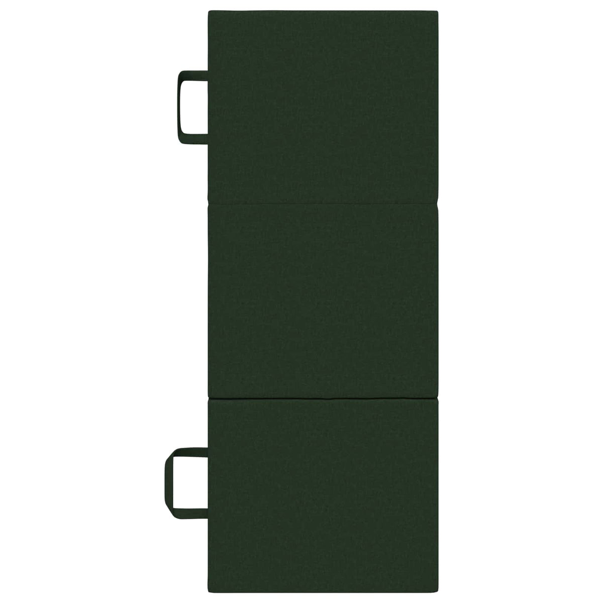 Sofa na razvlačenje 75 x 63 x 45 cm Tamnozelena