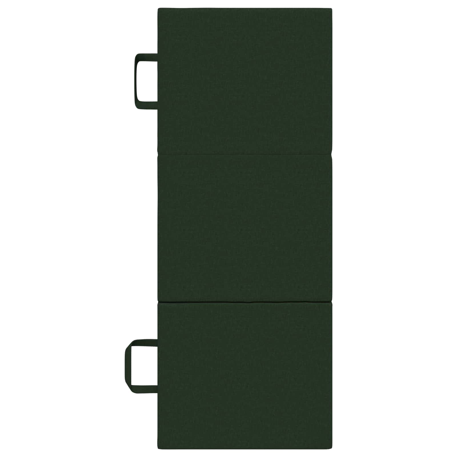 Sofa na razvlačenje 75 x 63 x 45 cm Tamnozelena