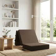Sofa na razvlačenje 90 x 63 x 45 cm Sivosmeđa