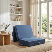 Sofa na razvlačenje 75 x 67 x 45 cm Plava
