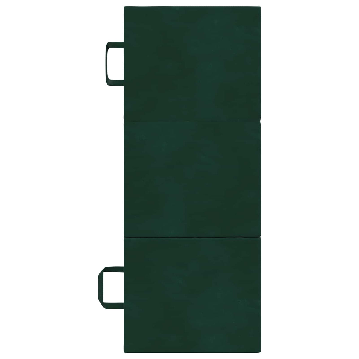 Sofa na razvlačenje 75 x 63 x 45 cm Tamnozelena