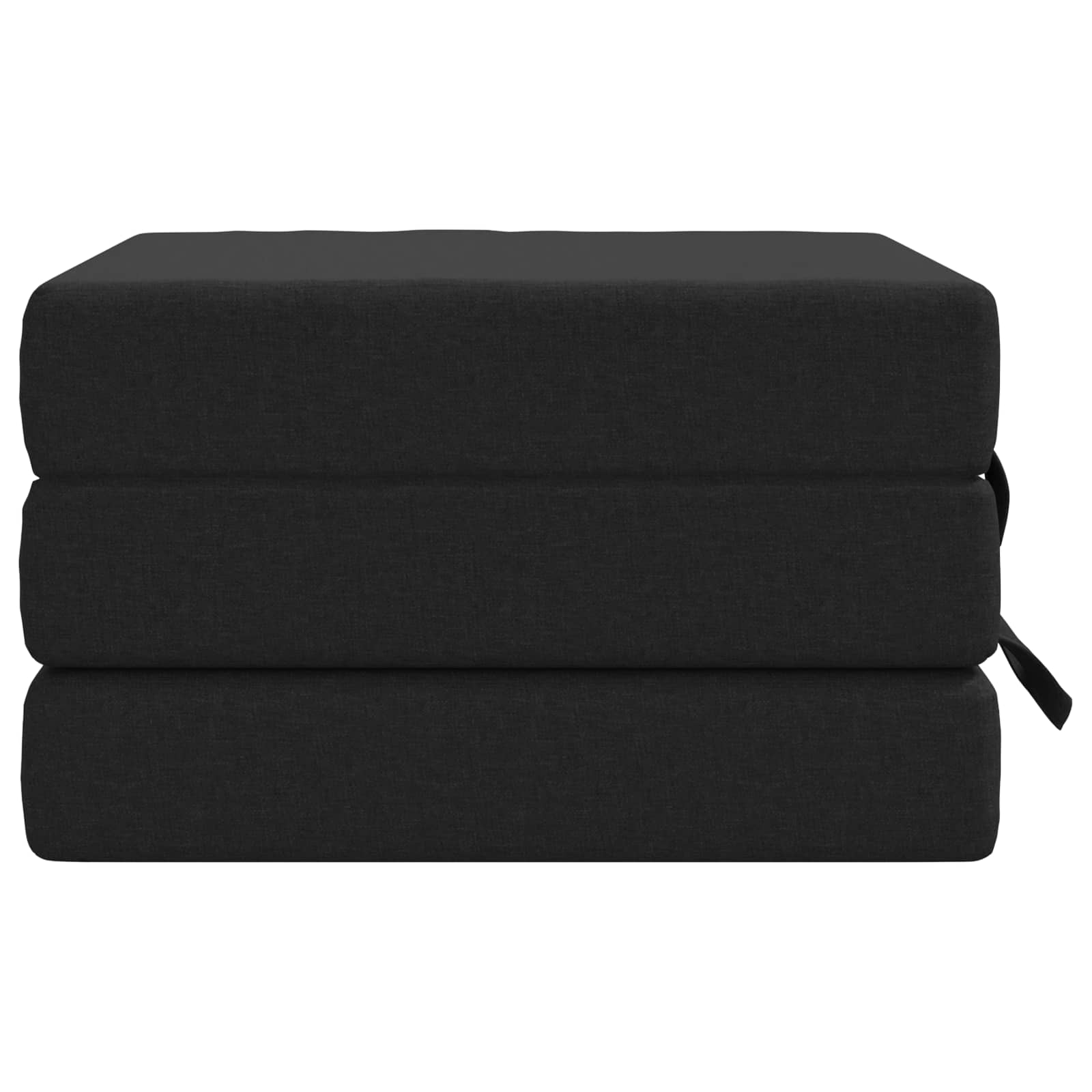 Sofa na razvlačenje 90 x 63 x 45 cm Crna