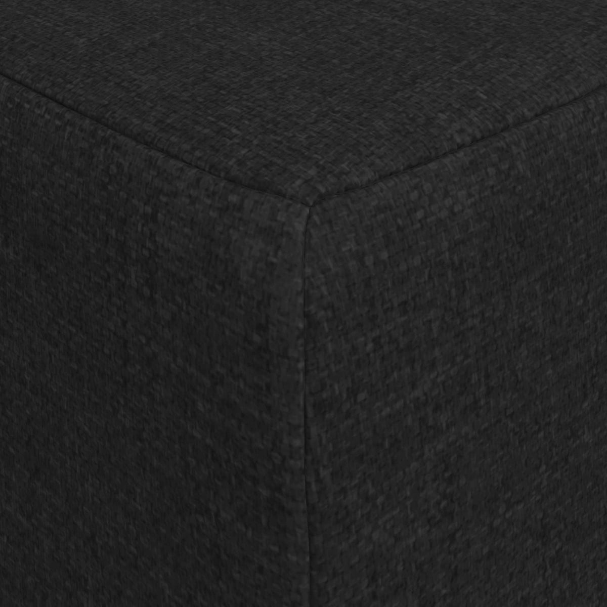 Sofa na razvlačenje 75 x 67 x 45 cm Crna