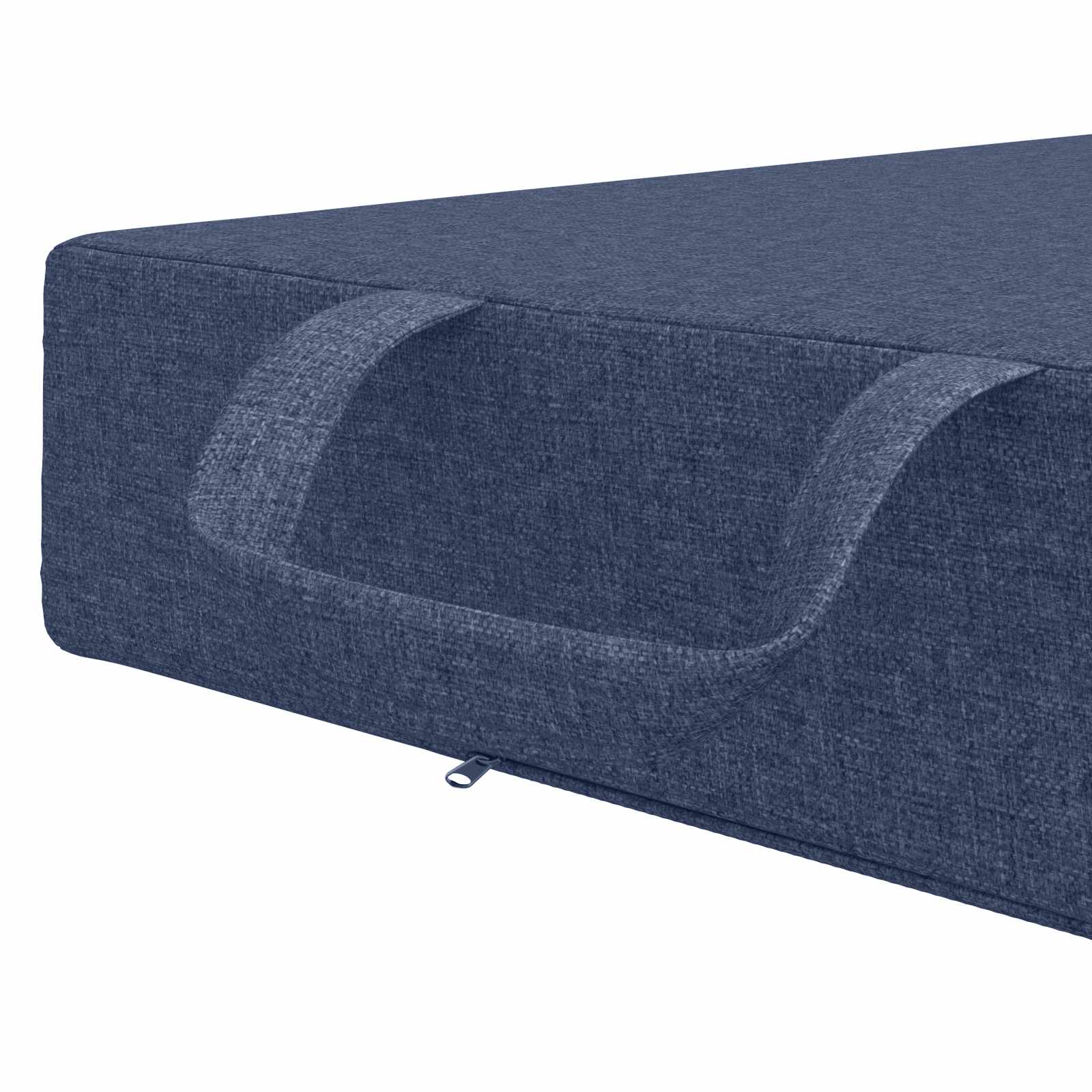 Sofa na razvlačenje 75 x 67 x 45 cm Plava
