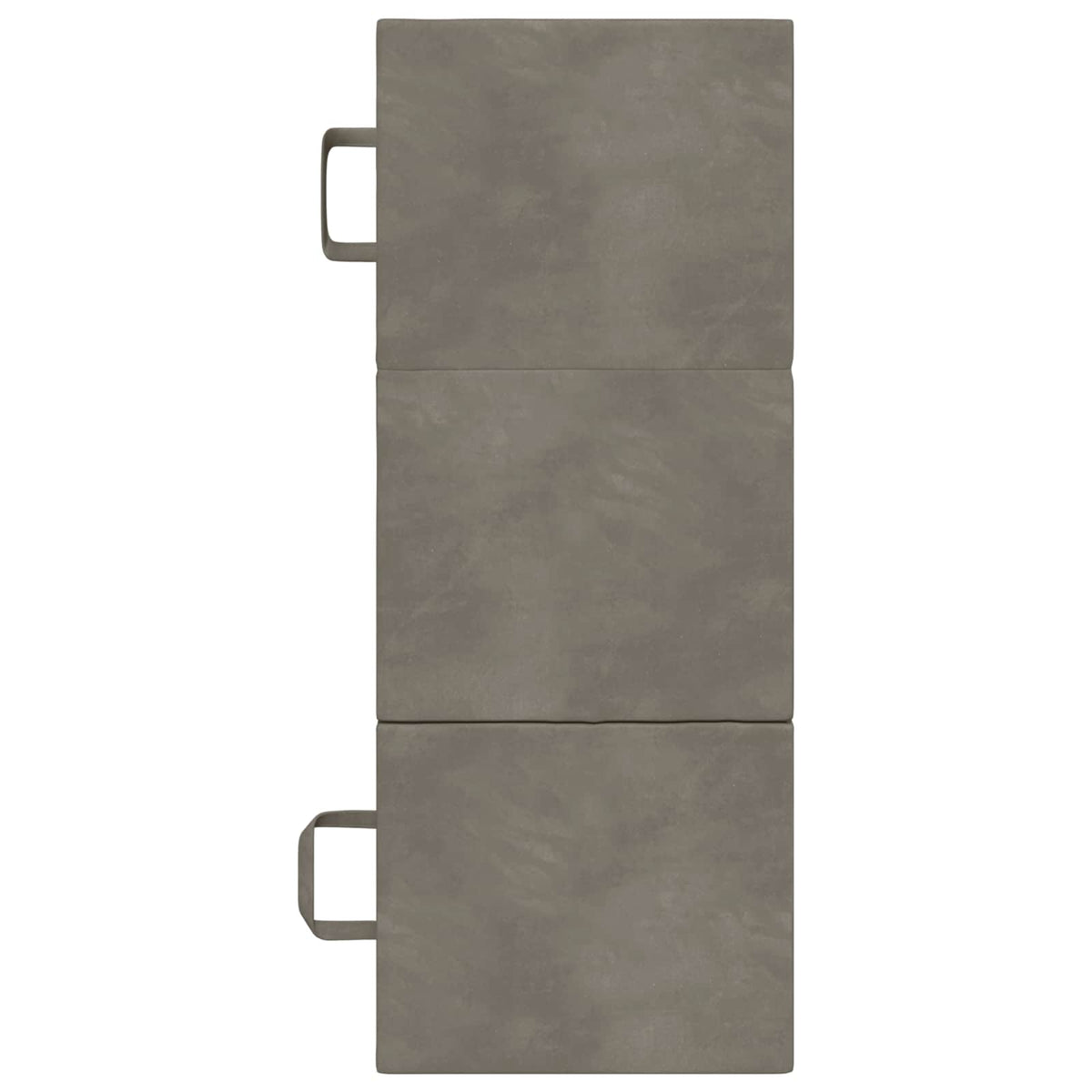 Sofa na razvlačenje 75 x 67 x 45 cm Svjetlosiva