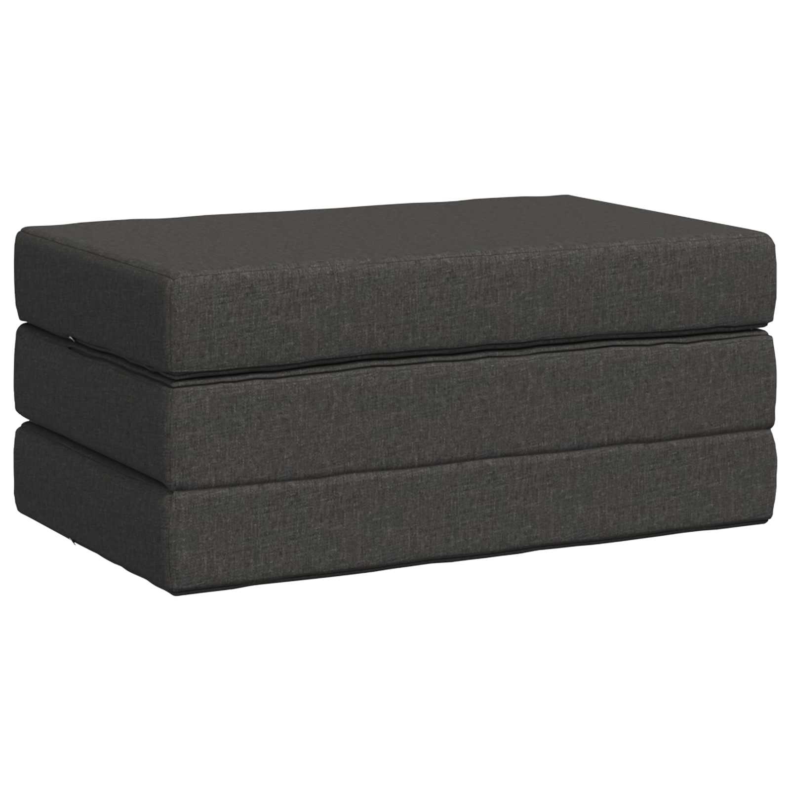 Sofa na razvlačenje 80 x 67 x 45 cm Tamnosiva