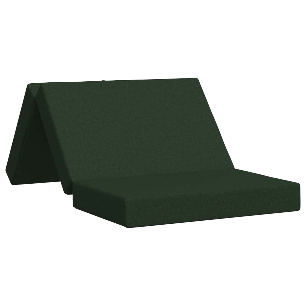 Sofa na razvlačenje 80 x 67 x 45 cm Tamnozelena
